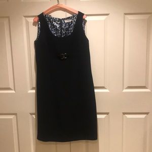 Navy Tahari dress